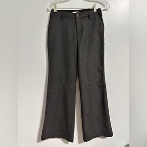 Gap wide leg grayish black pants. Size 0A
